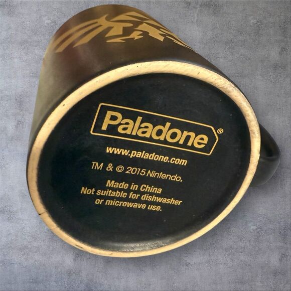 The Legend of Zelda Gold Triforce Black Ceramic Mug
By Paladone; Gamers Coffee - Picture 5 of 5